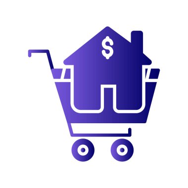 Çevrimiçi Özellik simgesi, vektör illüstrasyonu