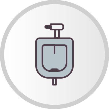 vektör idrar simgesi resimleme tasarımı