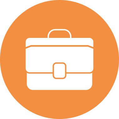 evrak çantası simgesi, vektör illüstrasyonu 