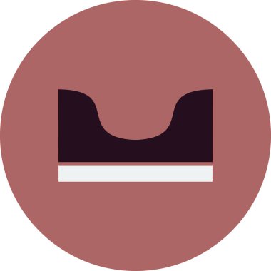 Kaykay oyun alanı simgesi, vektör illüstrasyonu 