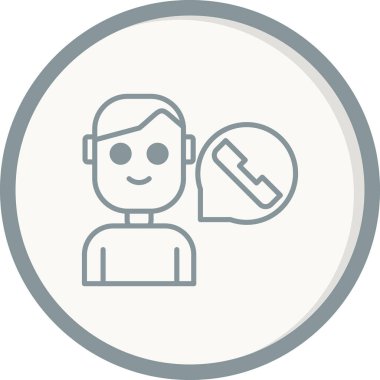 Ajan Avatar karakter vektör çizimi tasarımı