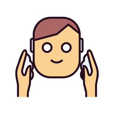 Yıka Surat. Basit resimleme