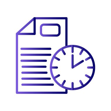 strateji vektörü ince çizgi simgesi