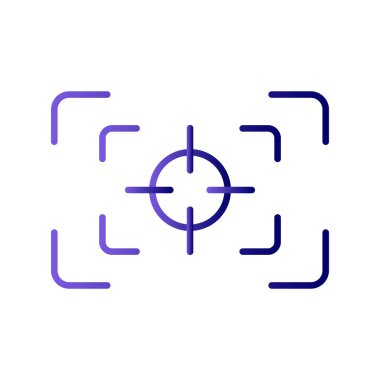 Focus 'un vektör illüstrasyonu