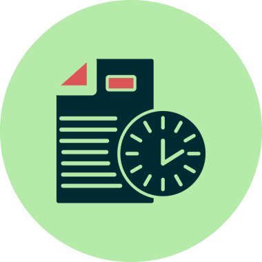 strateji vektörü ince çizgi simgesi