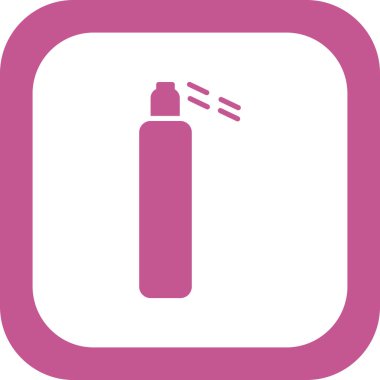 Temizlik spreyinin vektör illüstrasyonu