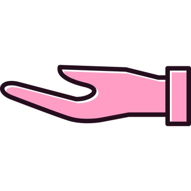 el simgesi, vektör illüstrasyonu