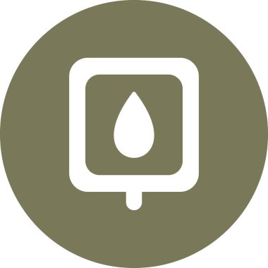 Kan Torbası simgesi, vektör çizimi