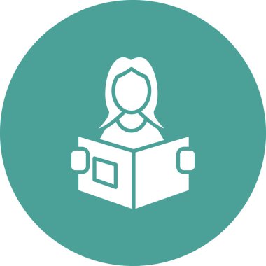 Simge ve vektör illüstrasyonunu oku