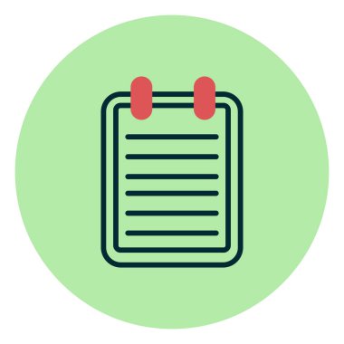 Hatırlatma. Web simgesi basit tasarım