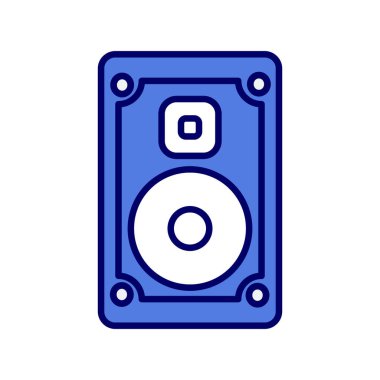 ses aygıtı müzik simgesi vektör illüstrasyon grafik tasarımı 