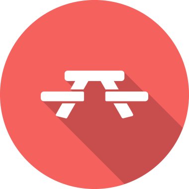 Piknik Tablosu vektör çizimi