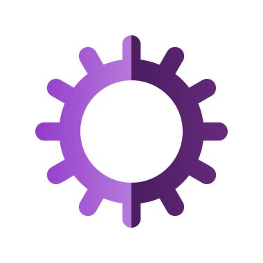 Teçhizat Web simgesi basit bir illüstrasyon. Sembol ayarlanıyor