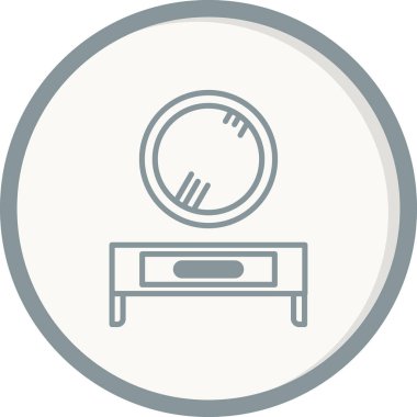 soyunma odası vektör çizim