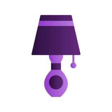 tablo lambası vektör illüstrasyonu