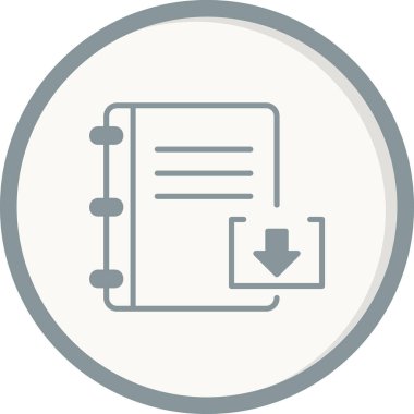 Simge vektör illüstrasyonu indir