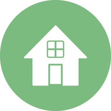 Ev simgesi vektör illüstrasyonu