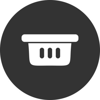 Çamaşır sepeti vektör çizim 