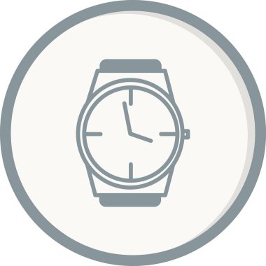 Kol saati ikon vektör illüstrasyonu