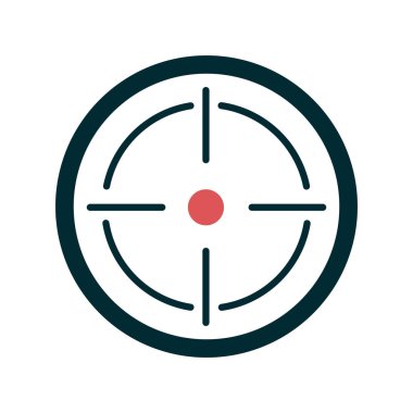 hedef simge vektör illüstrasyonu 