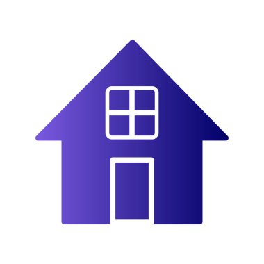 Ev simgesi vektör illüstrasyonu