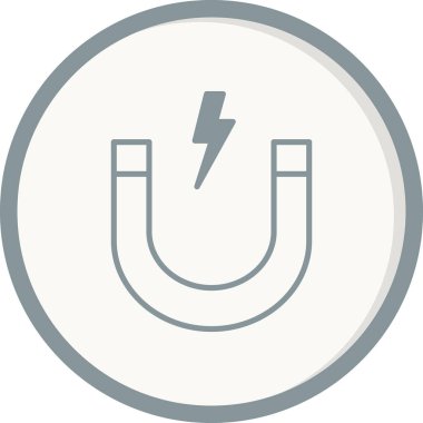 mıknatıs simgesi vektör çizimi