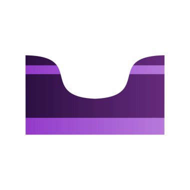 Kaykay oyun alanı simgesi, vektör illüstrasyonu 