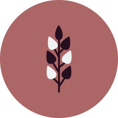 buğday simgesinin vektör illüstrasyonu