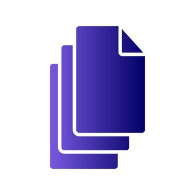 belge simgesi, illüstrasyon. düz tasarım biçimi.