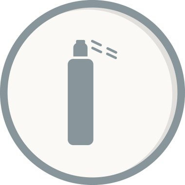 Temizlik spreyinin vektör illüstrasyonu