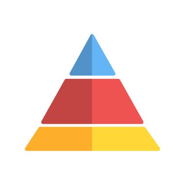 grafik, diyagram simgesi vektör çizimi