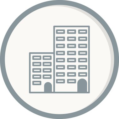 Daire simgesi vektör illüstrasyonu