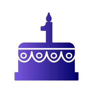 kek dilimi vektör illüstrasyonu