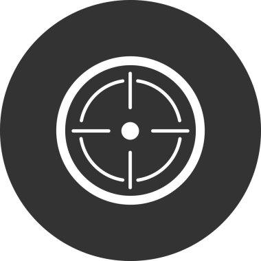 hedef simge vektör illüstrasyonu 