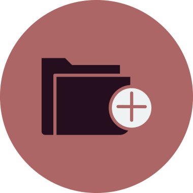 Dosya. Web simgesi basit illüstrasyon 