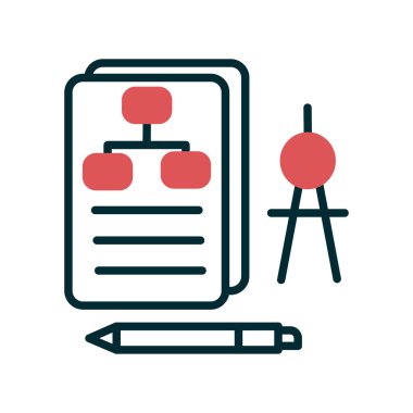 Projenin vektör illüstrasyonu 