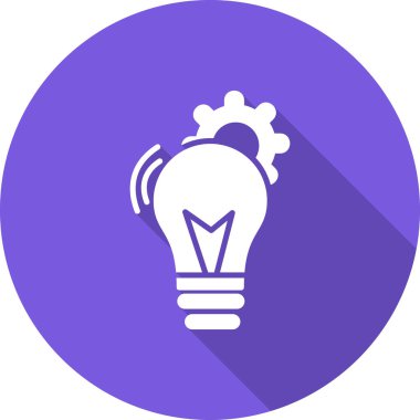 Fikir simgesi vektör illüstrasyonu