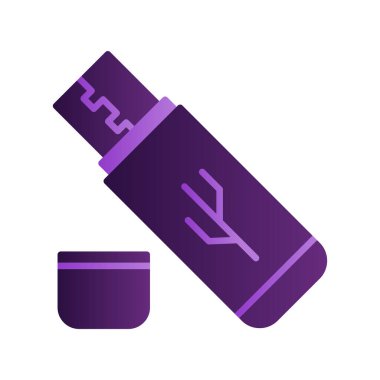 Usb sürücüsü Simge vektör çizimi