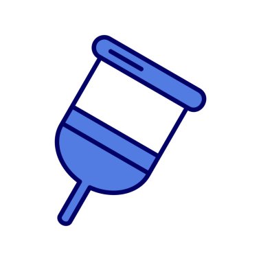 Adet Kupası ikonu vektör illüstrasyonu