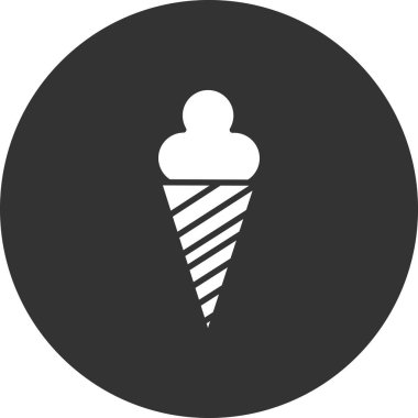 icecream ikon vektör illüstrasyonu