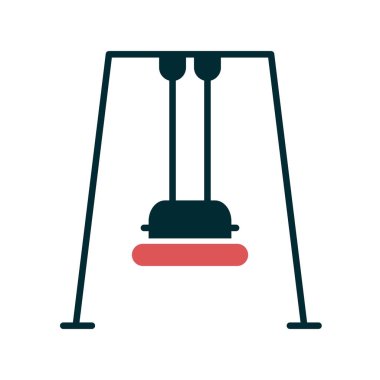 Swing simgesinin vektör illüstrasyonu