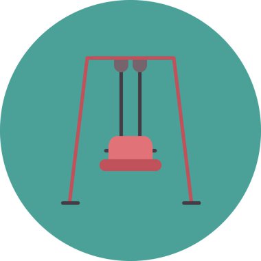 Swing simgesinin vektör illüstrasyonu