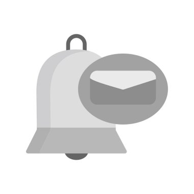 Bildirim simgesi, vektör illüstrasyonu