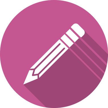 Kalem simgesi, vektör illüstrasyonu