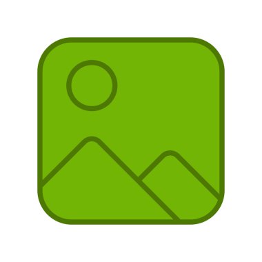 fotoğraf resim simgesi, vektör illüstrasyonu