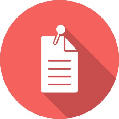 Kağıt, belge simgesi modada  