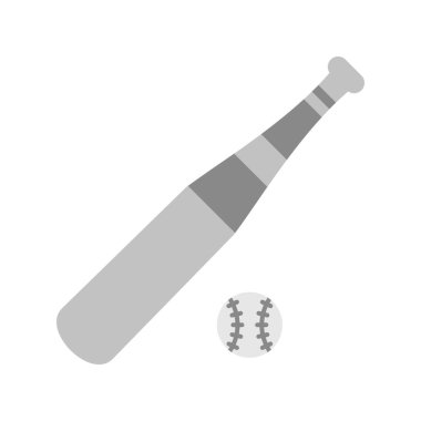 Beyzbol simgesi, vektör illüstrasyonu