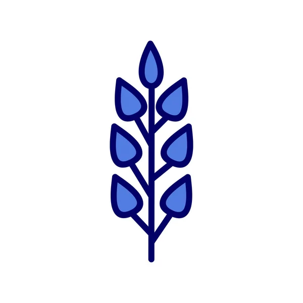 Векторная Иллюстрация Иконы Пшеницы — стоковый вектор