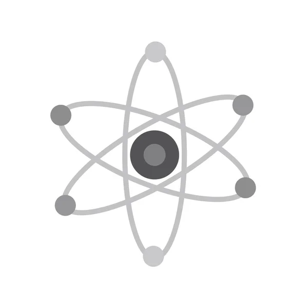 Ikona Atomu Vektorová Ilustrace Symbol Jádra — Stockový vektor