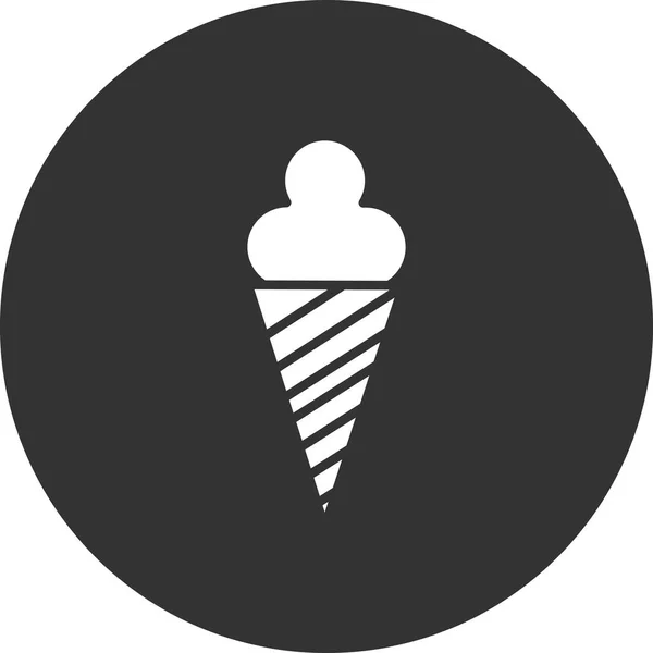 Icecream图标矢量插图 — 图库矢量图片